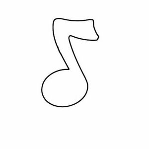 Magnet - Music Note - Full Color
