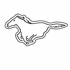 Magnet - Mustang - Full Color