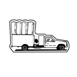 Magnet - Vacuum Truck - Full Color