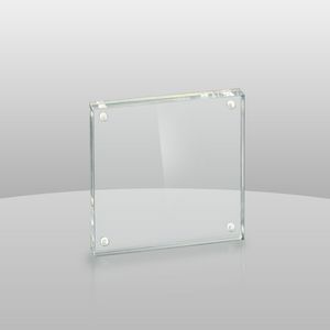 Magnetic Attachment Picture/Document Frame (4"x4"x3/4")