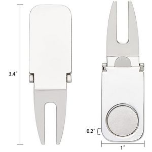 Magnetic Cigar Holder Golf Divot Marker Tool