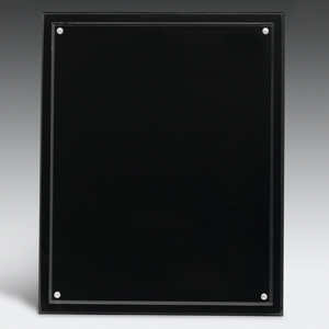 Magnetic Clear on Black Acrylic Certificate Frame (10 1/4"x 12 1/4"x 1/2")