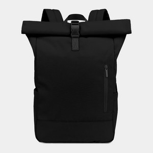Malibu - Roll Top Laptop Backpack (Black)