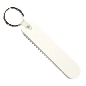 "Mani-on-the-Go" Multi-Color Thick Foam Nail File Keychain
