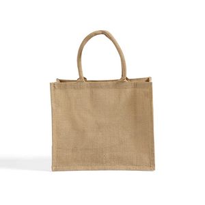 Market Jute Tote Bag