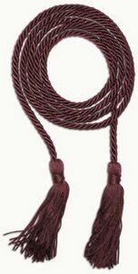 Maroon 68" Graduation Honor Cord