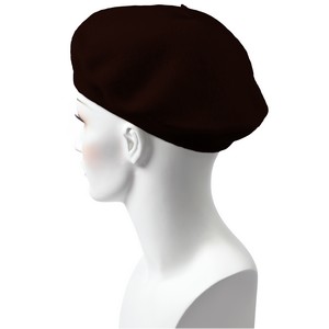 Maroon Wool Beret