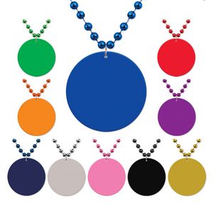 Medallion Bead Necklace