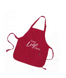 Medium Length Apron w/3 Compartments (22"x24")