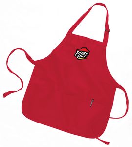 Medium Length Apron with Pouch
