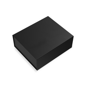 Medium Matte Black Magnetic Gift Box