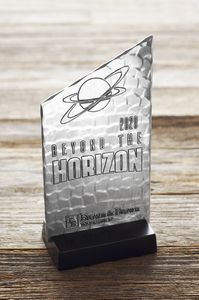 "Mega-Ticket" Award w/Black Wooden Stand