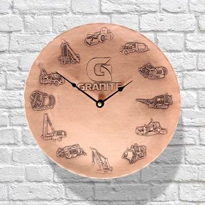 Mercer 9" Plate Clock
