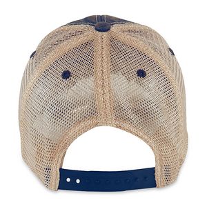 Merrimack Hat Co.® Austin Vintage Trucker - Navy-Tan