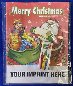 Merry Christmas Coloring & Activity Book Fun Pack