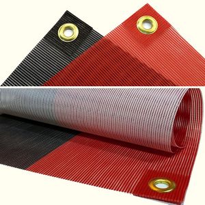 Mesh Outdoor/Indoor Barricade Banner (10' X 3.5')