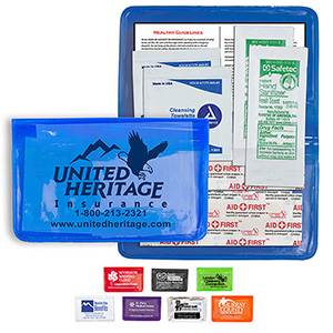 "Mess-No-More L" 9 Piece Stay Clean First Aid Kit