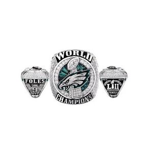 Metal Champion Ring With Bling Gemstone