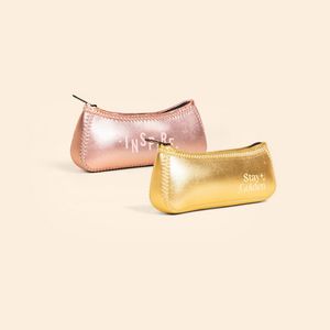Metallic Canoe Pouch