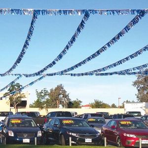 Metallic Starburst Pennants