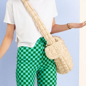 Micro Carryall - Cloud Quilted Material