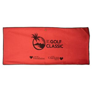 Microfiber Waffle Caddy Towel (Screen Print)