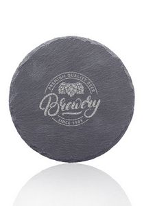 Minack Circle Slate Shape Coaster