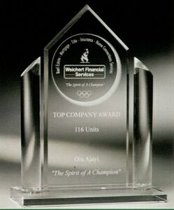Mini Alpha Award (6")