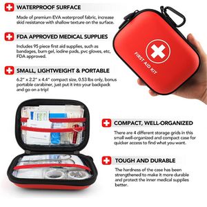 Mini First Aid Kit 99 Pieces