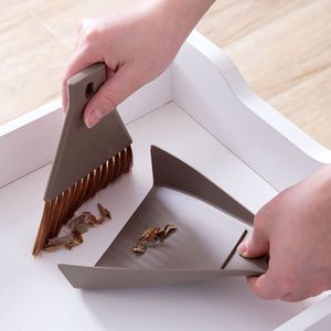 Mini Hand Whisk Broom Brush And Snap-On Dustpan Set