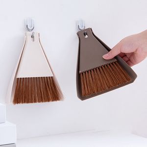 Mini Hand Whisk Broom Brush And Snap-On Dustpan Set