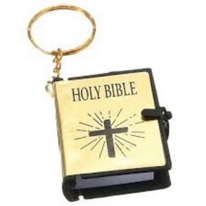 Mini Holy Bible Keychain