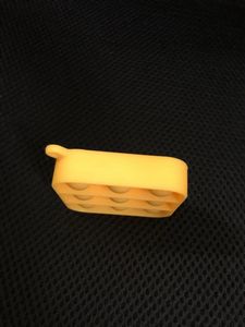 Mini Pop-It Fidget Toy W/ Beaded Chain