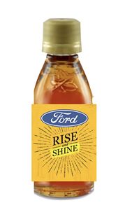 Mini Syrup Bottle with Logo
