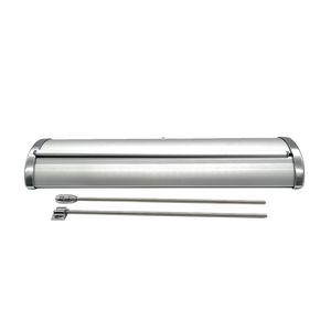 Mini Tabletop Retractable Banner Stand W/Custom Graphic