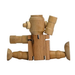 Mini Wood Robot