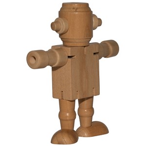 Mini Wood Robot