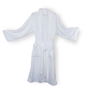 Mink Touch Luxury Robe - White