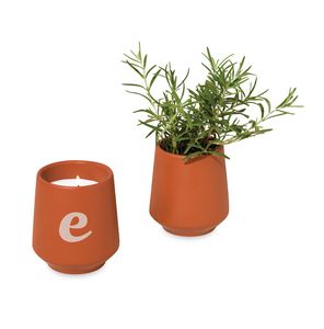 Modern SproutÂ® Rooted Candle - Sienna-Rosemary