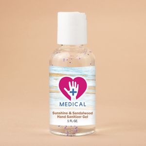 Moisturizing Hand Sanitizer with Beads: 2 oz