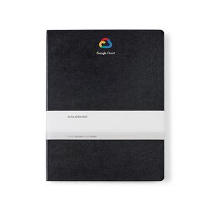 MoleskineÂ® Hard Cover Ruled XX-Large Notebook - Black