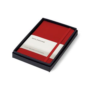 MoleskineÂ® Pocket Notebook Gift Set - Red
