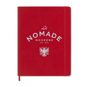MoleskineÂ® Soft Cover Ruled X-Large Notebook - Scarlet Red
