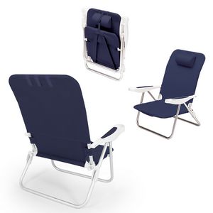 Monaco Beach Chair with 6 Reclining Positions & Backpack Straps