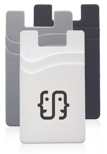 Montego Dual Pocket Silicone Phone Wallets