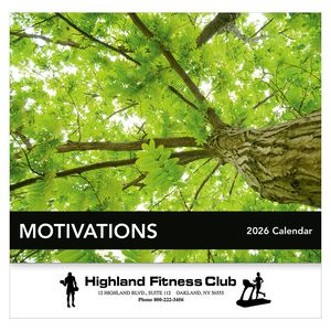 Motivations Wall Calendar: 2026 Stapled