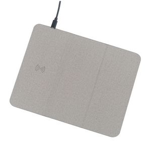 Mouse Pad w/Integrated Wireless Charger