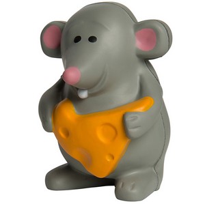 Mouse w/Cheese SqueeziesÂ® Stress Reliever