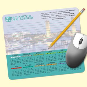 MousePaperÂ® 24 Page 7.25"x8.5" Note Paper Calendar MousePad