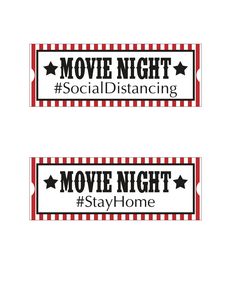 Movie Night Candy Bucket